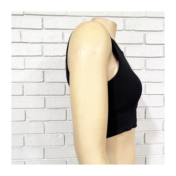 Zara Women’s Black Asymmetrical Women's Top - Picture 2 of 9